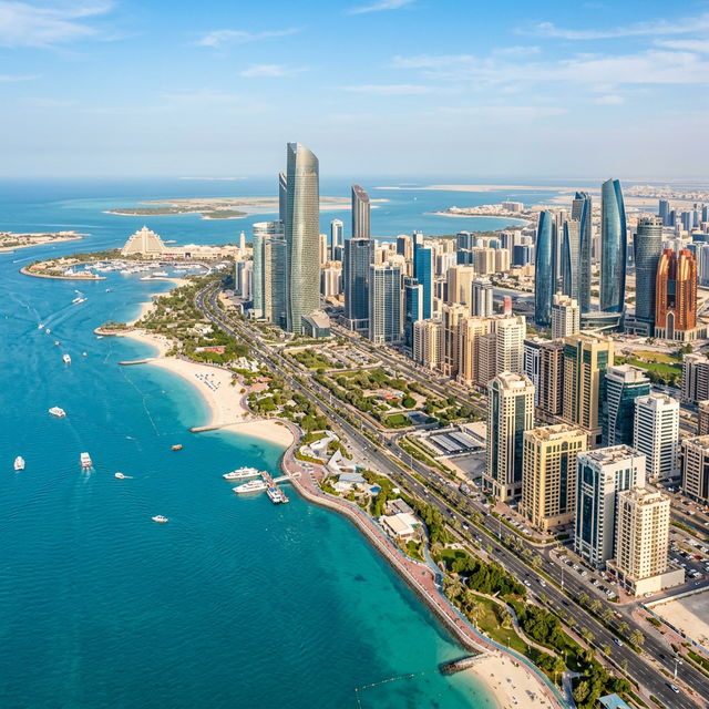 Abu Dhabi Skyline - Teacher Housing in Abu Dhabi 2026: Areas, Costs &a | SabisCareers.com