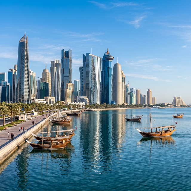 Doha Skyline - Teaching Jobs in Qatar: Complete 2026 Guide | SabisCareers.com
