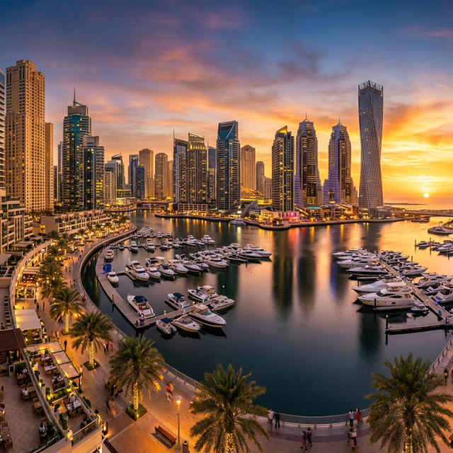 Dubai Marina - Best Country to Teach in the Middle East: 2026 Com | SabisCareers.com