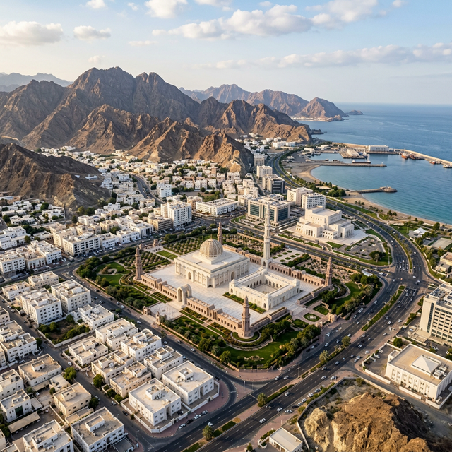 Muscat Cityscape - Teaching Jobs in Oman: Complete 2026 Guide | SabisCareers.com
