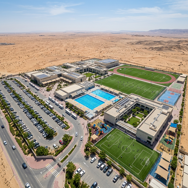 School Campus Aerial - GEMS Education Teacher Salary 2026: Complete Pay S | SabisCareers.com